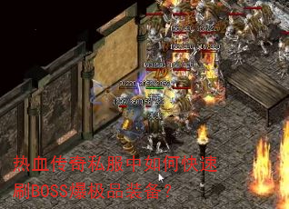 ��Ѫ����˽������ο���ˢBOSS����Ʒװ����