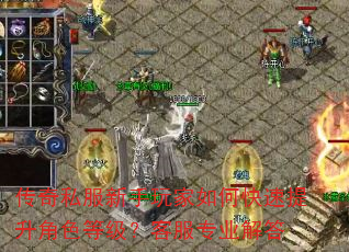 传奇私服新手玩家如何快速提升角色等级?客服专业解答 传奇私服新手玩家如何快速提升角色等级?客服专业解答