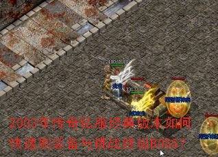 2003�괫��˽������汾��ο���ˢװ������ս�ռ�BOSS��