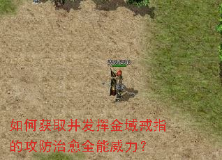 如何获取并发挥金域戒指的攻防治愈全能威力? 如何获取并发挥金域戒指的攻防治愈全能威力?