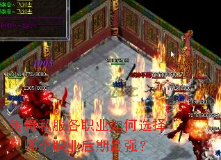 传奇私服各职业如何选择?哪个职业后期最强? 传奇私服各职业如何选择?哪个职业后期最强?