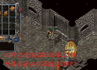 ��λ��ܻBOSS����7��ר��װ������ȡ����BUFF��