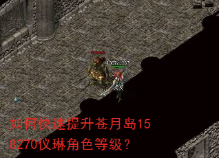 如何快速提升苍月岛158270仪琳角色等级? 如何快速提升苍月岛158270仪琳角色等级?