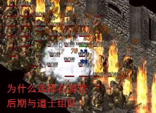 为什么选择在游戏后期与道士组队? 为什么选择在游戏后期与道士组队?