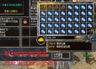 ��ЩBOSS�ܱ�������������Ʒ������