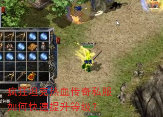 疯狂坦克热血传奇私服如何快速提升等级? 疯狂坦克热血传奇私服如何快速提升等级?