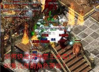 如何快速提升星王合击1.80复古版的角色等级? 如何快速提升星王合击1.80复古版的角色等级?